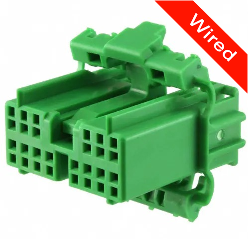 14 Pins Female connector with 10 cm wires | PRCW14-0011-B
