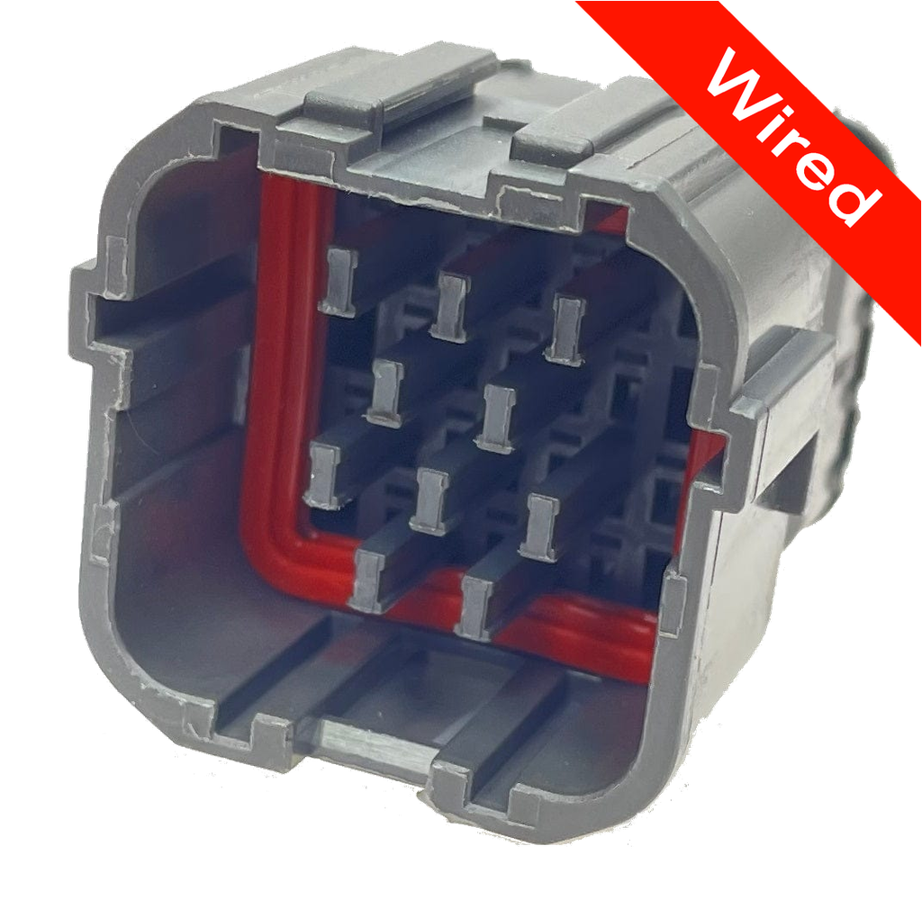 [PRCW14-0019-A] 14 Pin Male connector with 10cm wires PRCW14-0019-A