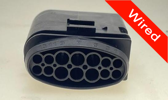 14 Pins Male connector with 10 cm wires | PRCW14-0020-A