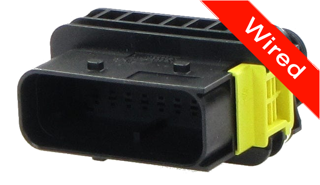 [PRCW15-0002-A] 15 Pin Male connector with 10cm wires | PRCW15-0002-A
