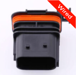 15 Pins Male connector with 10 cm wires | PRCW15-0003-A