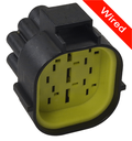 15 Pins Male connector with 10 cm wires | PRCW15-0006-A