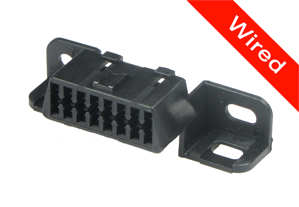 16 Pin Female connector with 10cm wires | PRCW16-0003-B