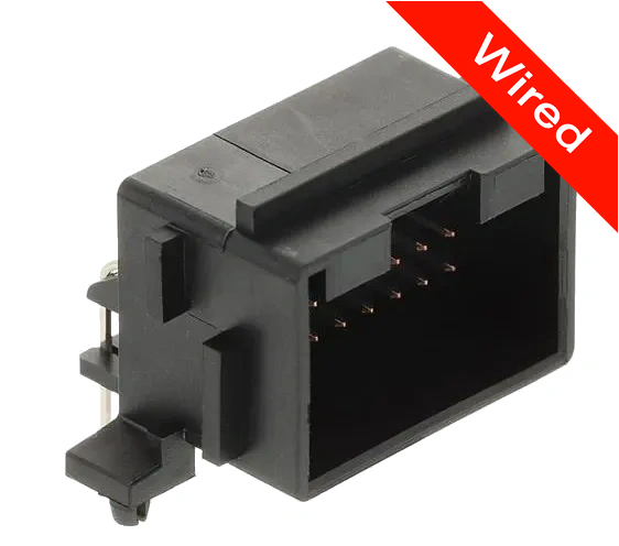16 Pins Male connector with 10 cm wires | PRCW16-0008-A