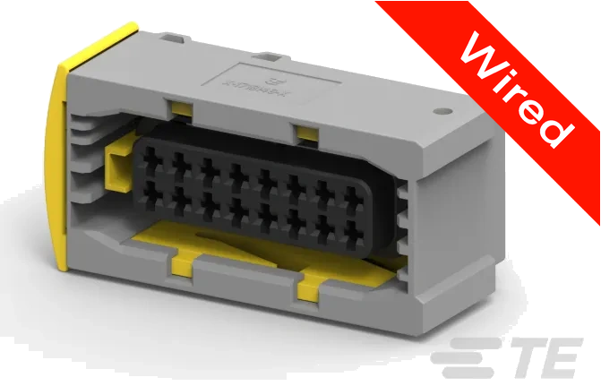 16 Pin Female connector with 10cm wires | PRCW16-0010-B