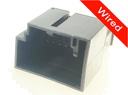 16 Pins Male connector with 10 cm wires | PRCW16-0022-A