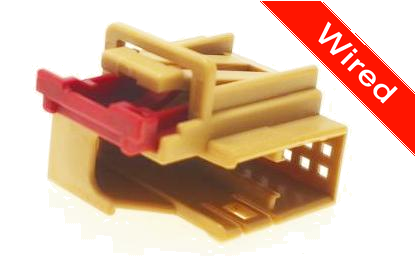 16 Pin Male connector with 10cm wires | PRCW16-0023-A