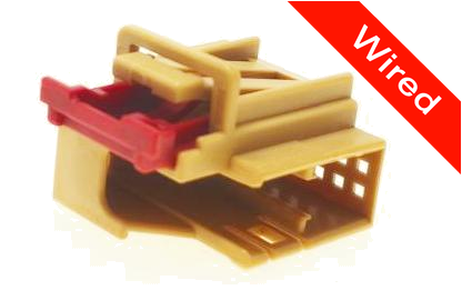 16 Pins Male connector with 10 cm wires | PRCW16-0023-A