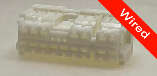 16 Pin Female connector with 10cm wires PRCW16-0024-B