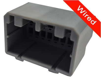 [PRCW16-0025-A] 16 Pin Male connector with 10cm wires PRCW16-0025-A