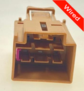 17 Pins Male connector with 10 cm wires | PRCW17-0002-A