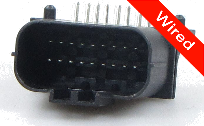 18 Pins Male connector with 10 cm wires | PRCW18-0002-A