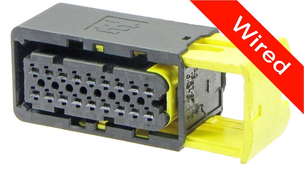 [PRCW18-0003-B] 18 Pin Female connector with 10cm wires PRCW18-0003-B