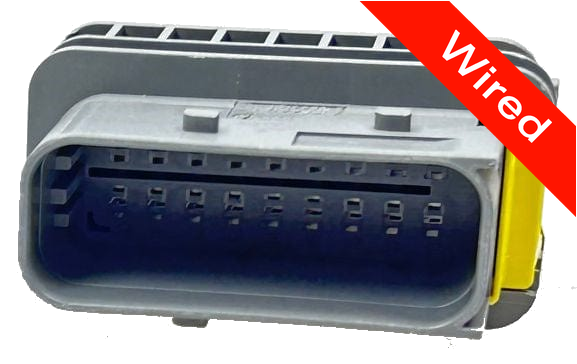 18 Pins Male connector with 10 cm wires | PRCW18-0004-A