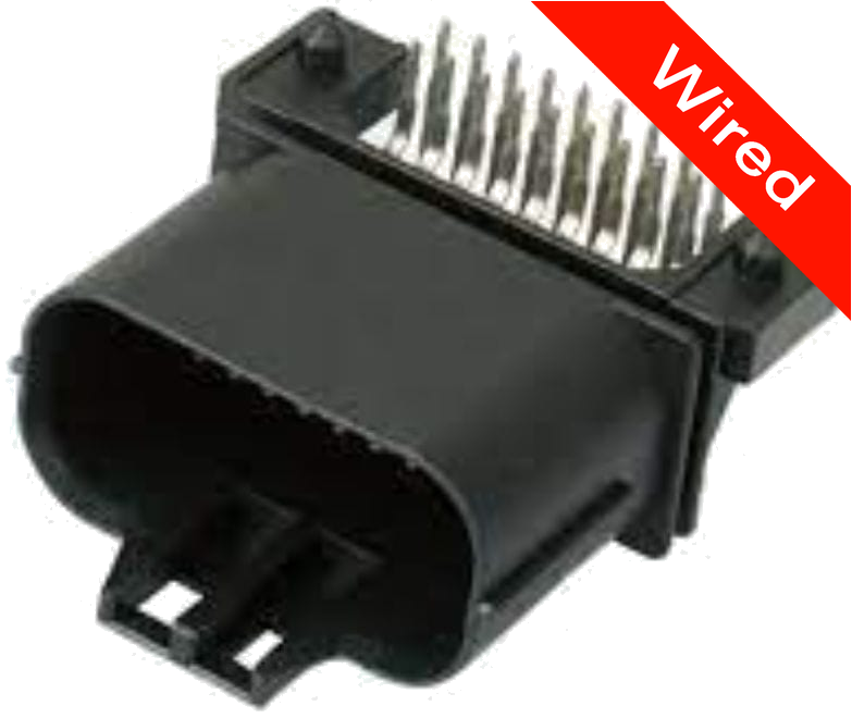 [PRCW18-0008-A] 18 Pin Male connector with 10cm wires PRCW18-0008-A