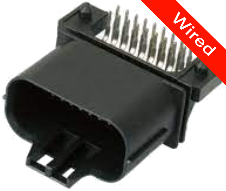[PRCW18-0008-A] 18 Pins Male connector with 10 cm wires | PRCW18-0008-A