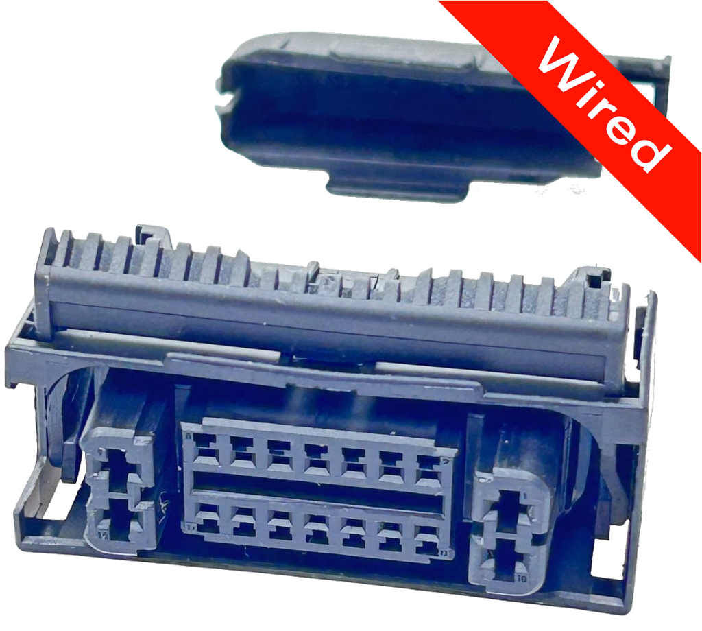 [PRCW18-0010-B] 18 Pin Female connector with 10cm wires PRCW18-0010-B