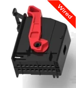 18 Pins Female connector with 10 cm wires | PRCW18-0011-B