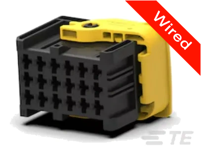 18 Pins Female connector with 10 cm wires | PRCW18-0012-B
