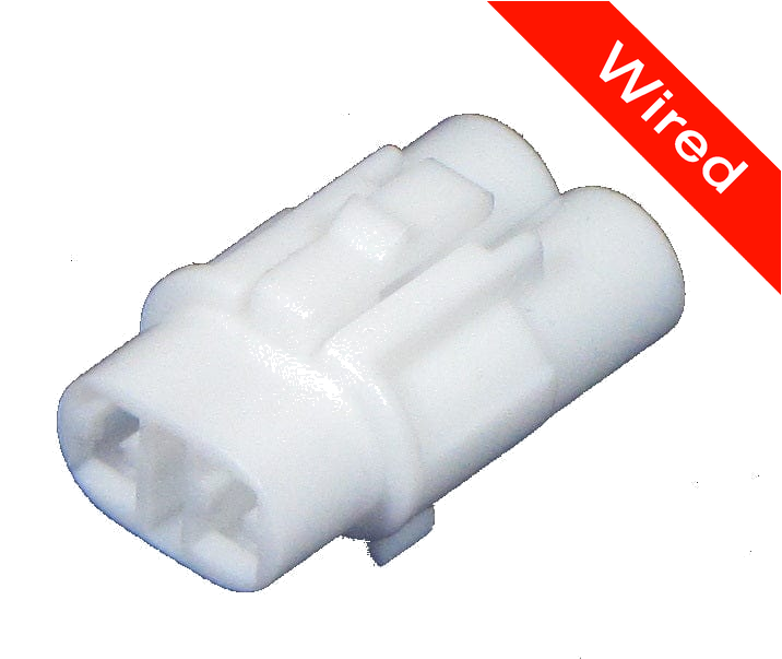 2 Pin Female connector with 10cm wires PRCW2-0006-B