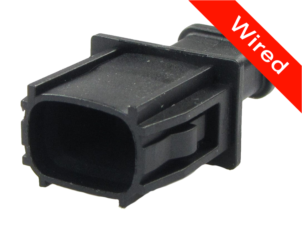 2 Pins Male connector with 10 cm wires | PRCW2-0007-A