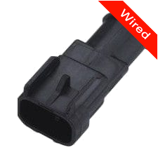 [PRCW2-0013-A] 2 Pin Male connector with 10cm wires PRCW2-0013-A