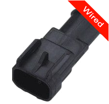 [PRCW2-0013-A] 2 Pin Male connector with 10cm wires PRCW2-0013-A