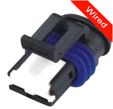 [PRCW2-0013-B] 2 Pin Female connector with 10cm wires PRCW2-0013-B