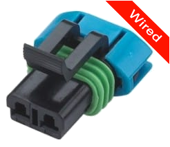 [PRCW2-0014-B] 2 Pin Female connector with 10cm wires PRCW2-0014-B