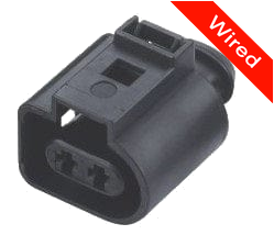 [PRCW2-0019-B] 2 Pin Female connector with 10cm wires PRCW2-0019-B