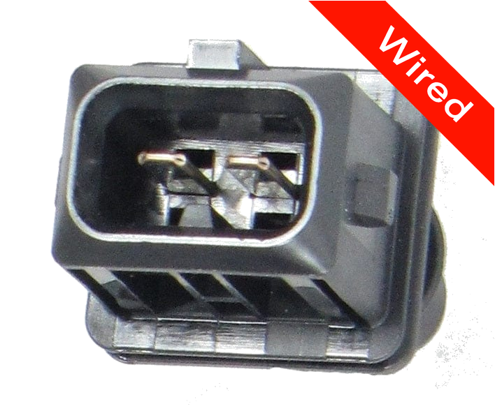 2 Pins Male connector with 10 cm wires | PRCW2-0022-A