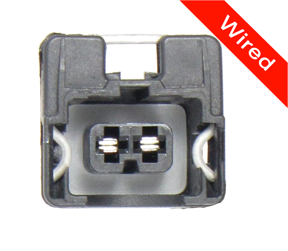 2 Pins Female connector with 10 cm wires | PRCW2-0022-B