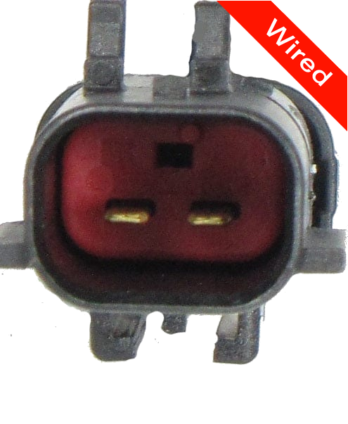 2 Pin Male connector with 10cm wires | PRCW2-0023-A