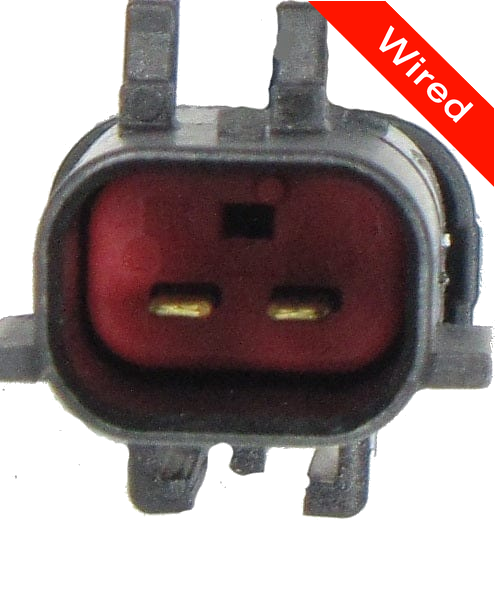 2 Pin Male connector with 10cm wires PRCW2-0023-A