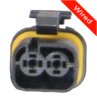 [PRCW2-0024-B] 2 Pin Female connector with 10cm wires PRCW2-0024-B