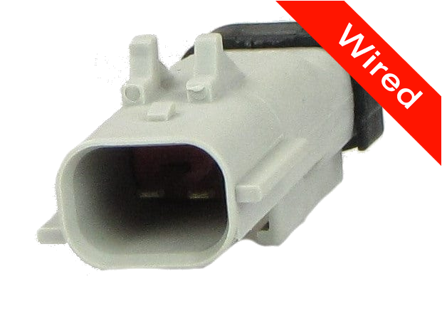 [PRCW2-0025-A] 2 Pins Male connector with 10 cm wires | PRCW2-0025-A