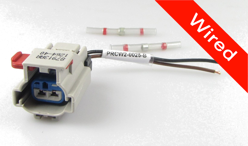 [PRCW2-0025-B] 2 Pin Female connector with 10cm wires PRCW2-0025-B