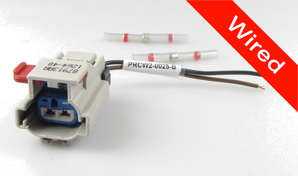 [PRCW2-0025-B] 2 Pin Female connector with 10cm wires PRCW2-0025-B