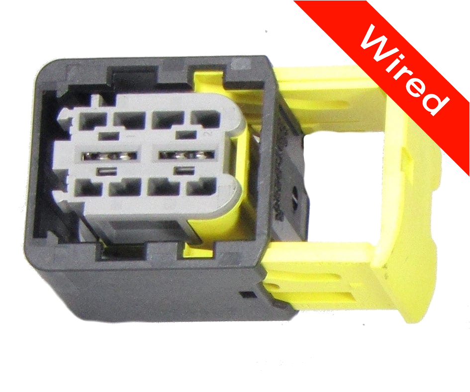 [PRCW2-0026-B] 2 Pins Female connector with 10 cm wires | PRCW2-0026-B