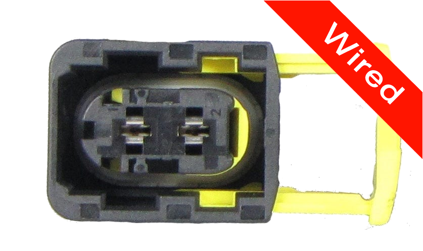 [PRCW2-0027-B] 2 Pin Female connector with 10cm wires PRCW2-0027-B