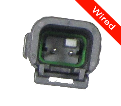 2 Pin Male connector with 10cm wires | PRCW2-0030-A