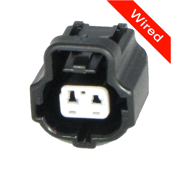 2 Pins Female connector with 10 cm wires | PRCW2-0035-B