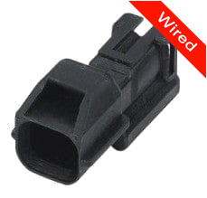 [PRCW2-0036-A] 2 Pin Male connector with 10cm wires PRCW2-0036-A