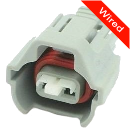 2 Pin Female connector with 10cm wires PRCW2-0038-B