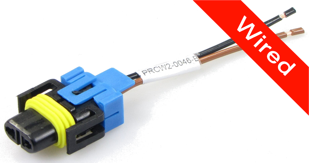 [PRCW2-0046-B] 2 Pin Female connector with 10cm wires PRCW2-0046-B