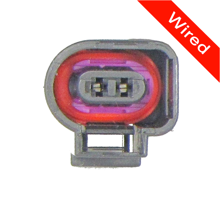 2 Pins Female connector with 10 cm wires | PRCW2-0048-B