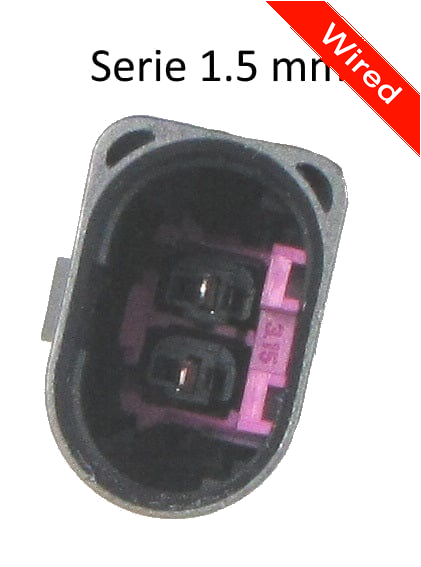 2 Pin Male connector with 10cm wires | PRCW2-0049-A