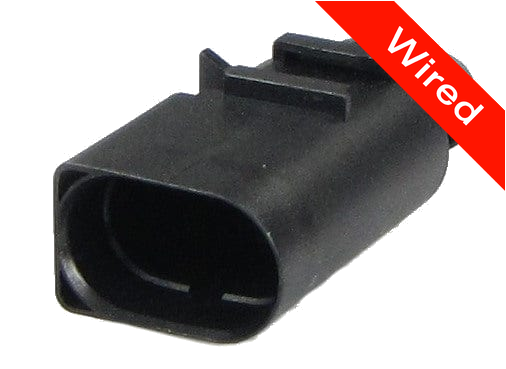 [PRCW2-0050-A] 2 Pin Male connector with 10cm wires PRCW2-0050-A