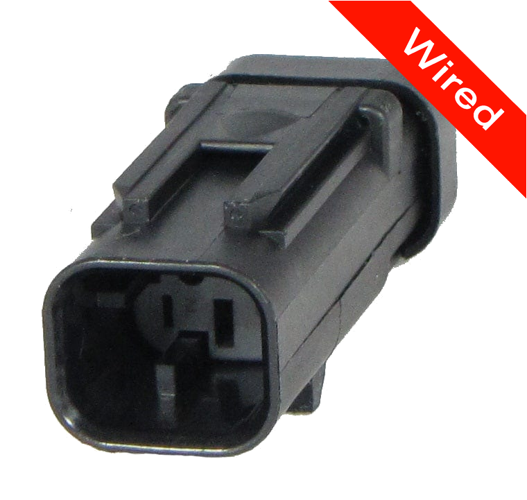 [PRCW2-0051-A] 2 Pin Male connector with 10cm wires PRCW2-0051-A