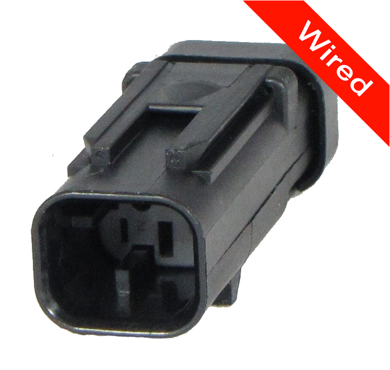 [PRCW2-0051-A] 2 Pin Male connector with 10cm wires PRCW2-0051-A